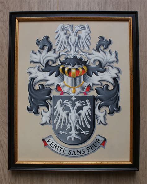 Familiewapen Gildemeester of portret van een voorouder