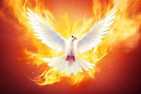 Illustratie van de Heilige Geest