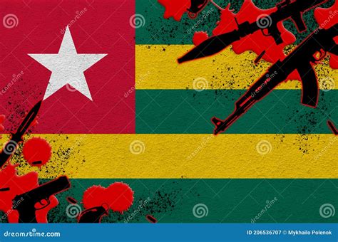 illustratie van een vechtpartij met diverse wapens