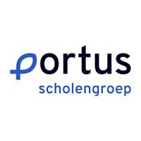 Infographic die de verschillende scholen van Portus Scholengroep en hun locaties toont.