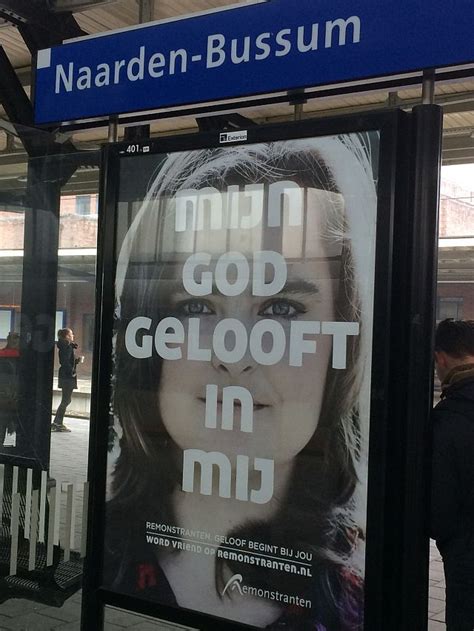 Publiciteitscampagne 'Geloof begint bij jou' van de Remonstranten