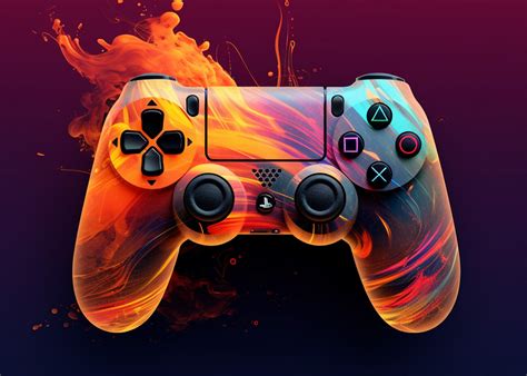 Illustratie van een PlayStation controller met aangegeven stickdrift