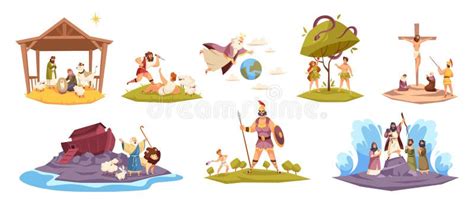 Illustratie van Bijbelse figuren