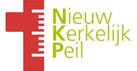 Infographic over het project Nieuw Kerkelijk Peil, met pijlen die de betrokkenheid van gemeenteleden en de samenwerking met de PThU weergeven.