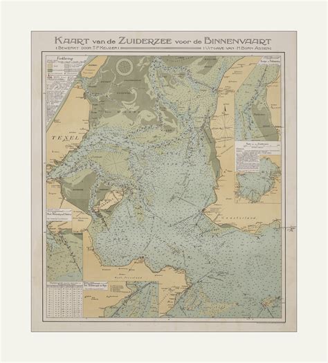 Historische kaart van de Noordoost-Veluwe met Epe en Emst