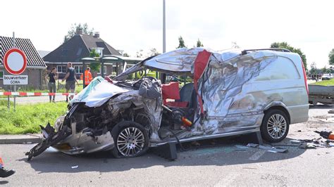 Illustratie van de stelwagen en het ongeval