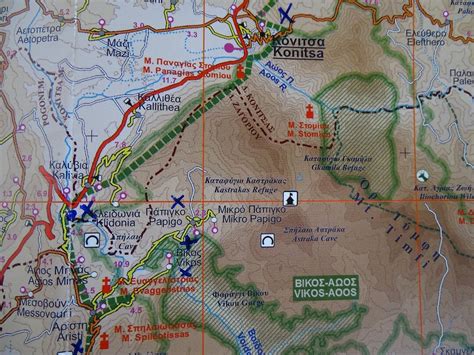 Kaart van Edessa en omgeving in de oudheid