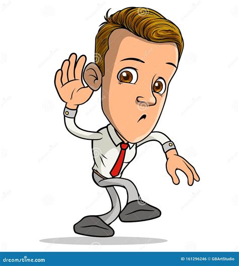 Illustratie van een luisteraar die aandachtig een preek volgt.