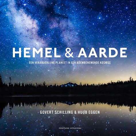 Illustratie van de scheppingsdaad met symbolische elementen van hemel en aarde