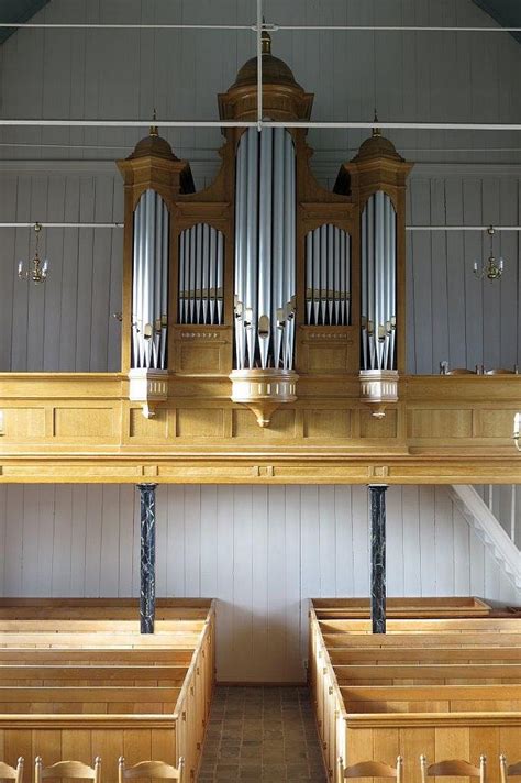 Het De Koff-orgel in de Hervormde Kerk te Hagestein.