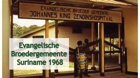 Omslag van een publicatie over de geschiedenis van de Evangelische Broedergemeente in Suriname.
