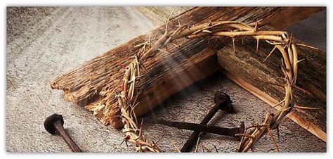 Symbolische weergave van de kruisiging en opstanding van Christus.