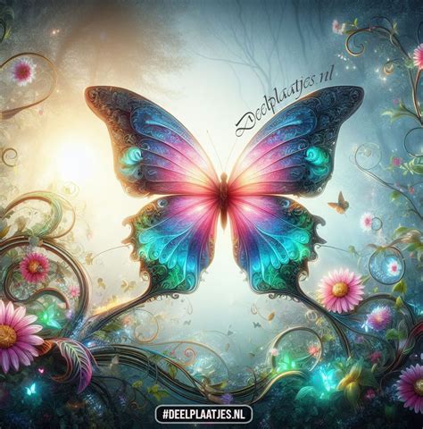 illustratie van een vlinder die luchtigheid en kleur brengt
