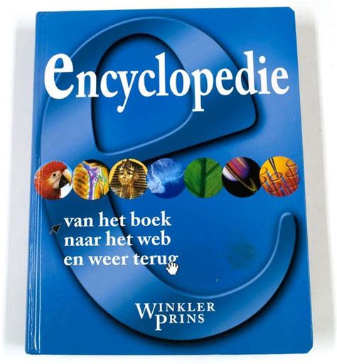 Voorpagina van de eerste editie van de Winkler Prins Encyclopedie