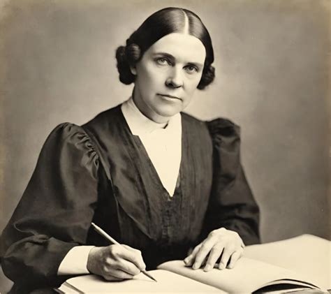 Portret van Ellen G. White.