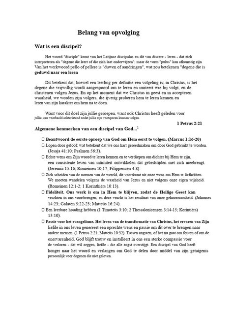 Schematische weergave van discipelschap: van basiskennis naar praktische toepassing van geloof