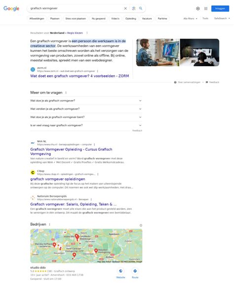 Voorbeeld van een zoekresultatenpagina van een archiefdatabase met highlight van zoektermen.
