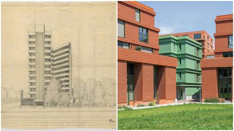 Schets van de Jeruzalemkerk door architect Meijerink