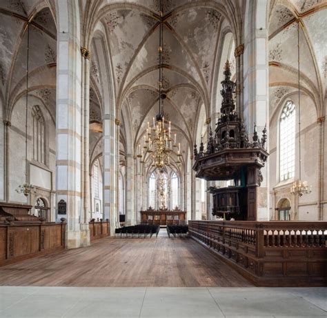 Interieur van de Grote Kerk (Academiehuis) Zwolle
