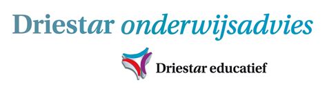 Logo van Driestar Educatief met een inspirerende slogan