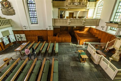 Interieur van de Lutherse Kerk in Utrecht